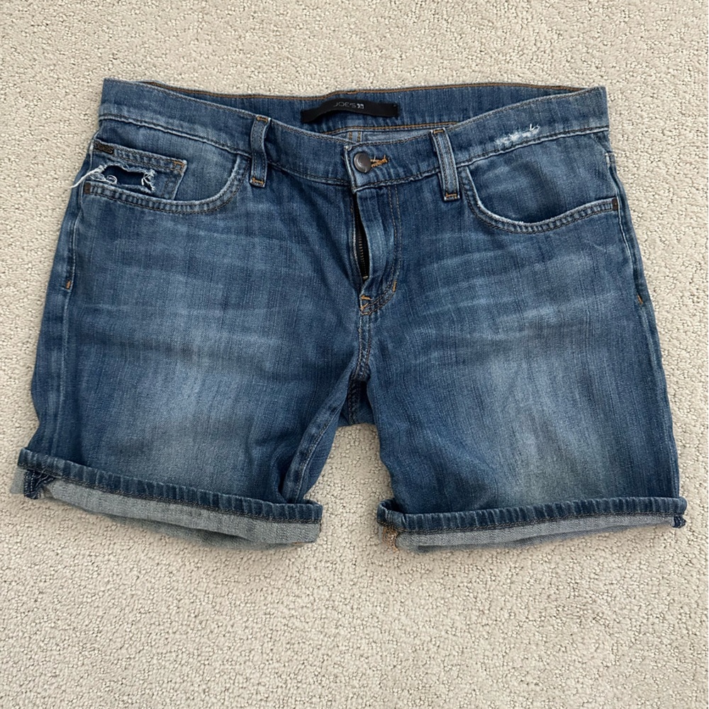 Joe's Jeans Blue Denim Shorts